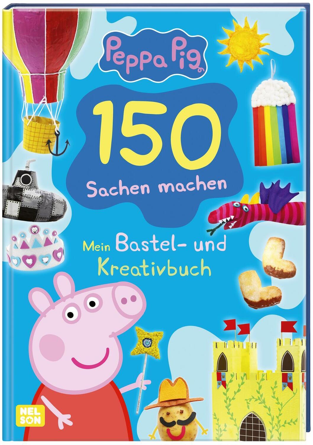 Cover: 9783845122663 | Peppa: 150 Sachen machen - Mein Bastel - und Kreativbuch | Buch | 2023