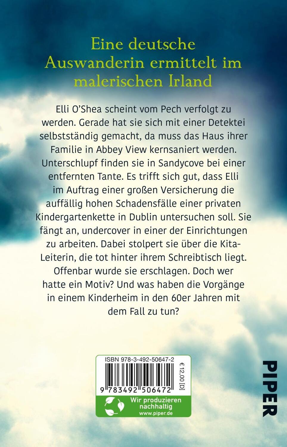 Rückseite: 9783492506472 | Tödliches Dublin | Pia O'Connell | Taschenbuch | Elli O'Shea ermittelt