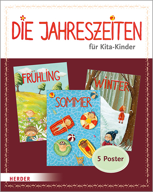 Cover: 9783451390807 | Die Jahreszeiten für Kita-Kinder | 5 Poster | Manuela Olten | Poster