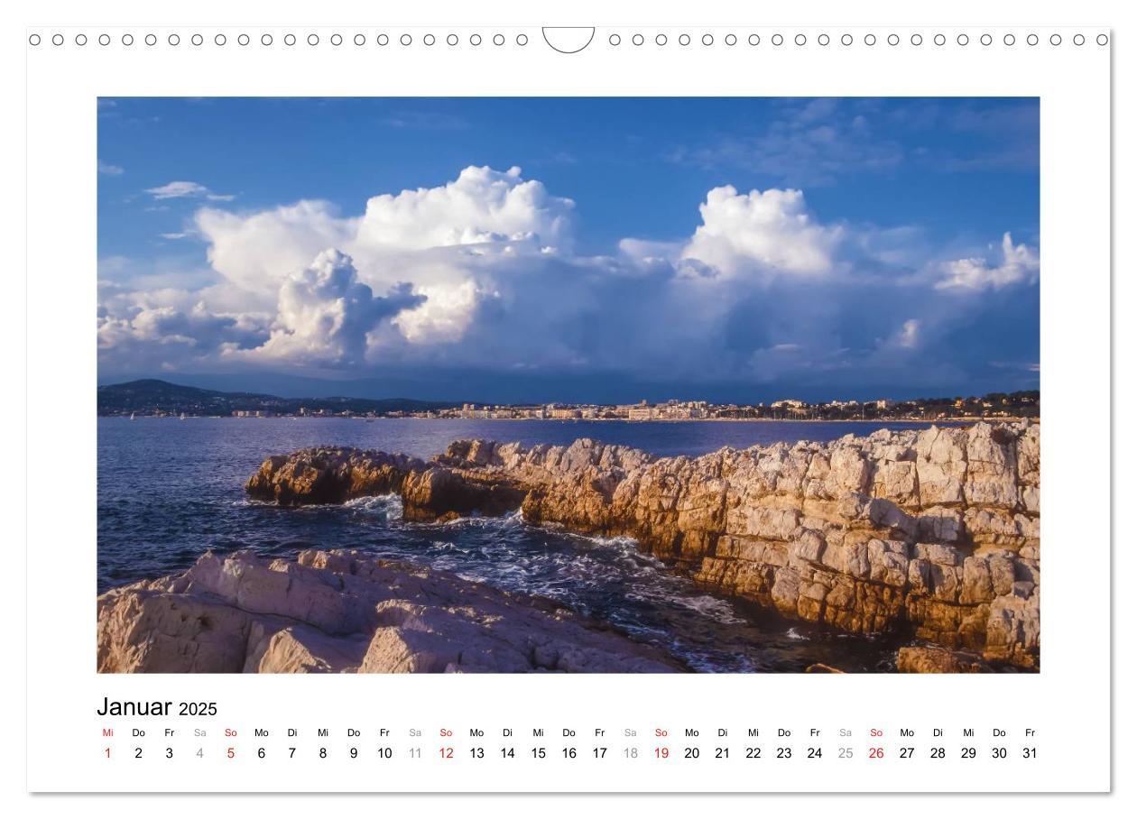 Bild: 9783435673452 | Cote d'Azur - Im Licht der blauen Küste (Wandkalender 2025 DIN A3...