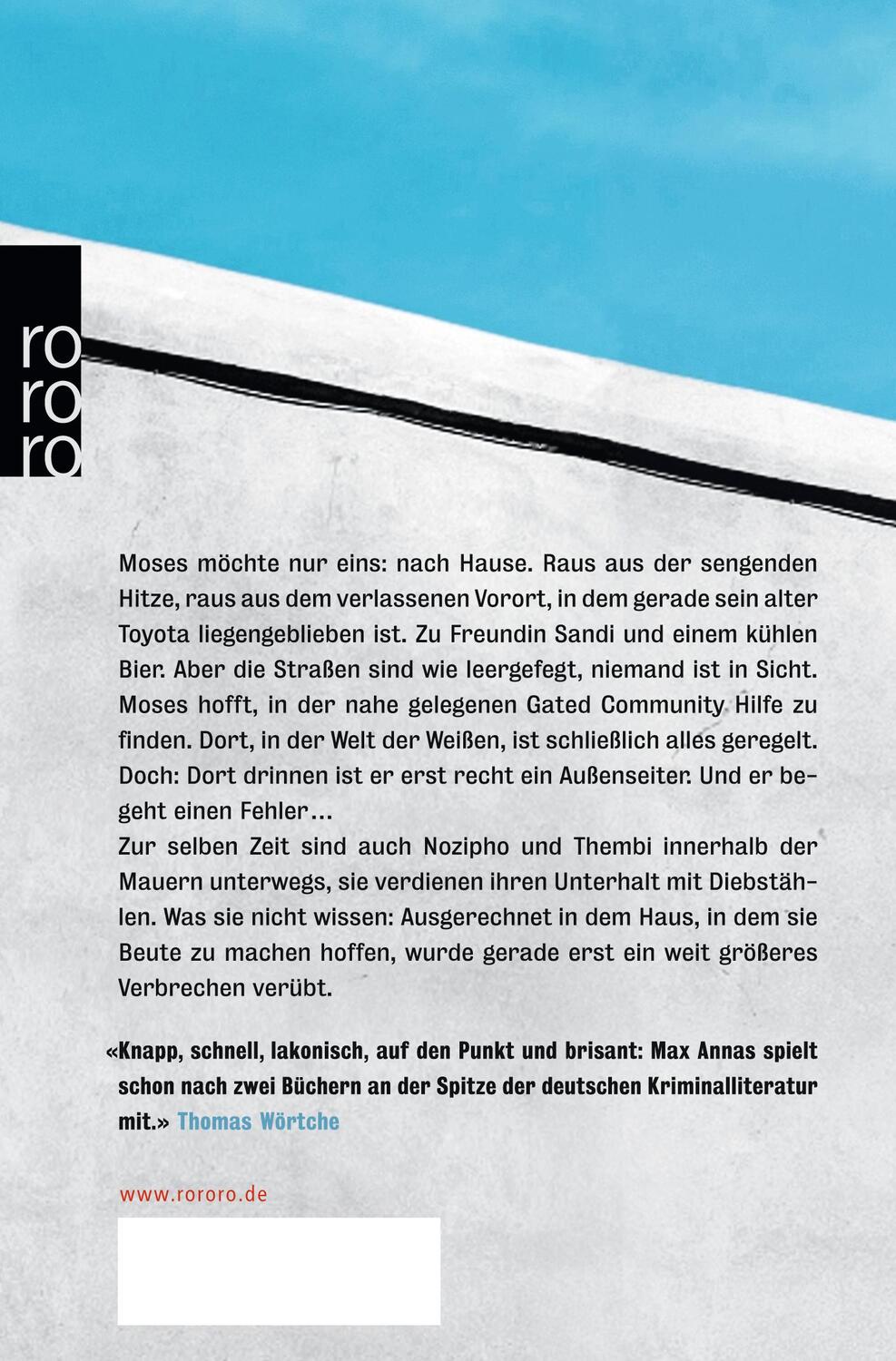 Rückseite: 9783499271632 | Die Mauer | Max Annas | Taschenbuch | Deutsch | 2016