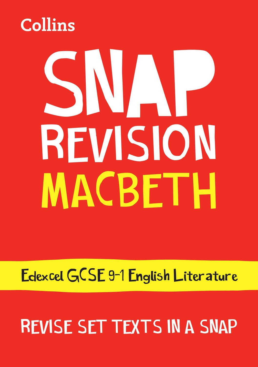 Cover: 9780008353025 | Macbeth: Edexcel GCSE 9-1 English Literature Text Guide | Collins Gcse