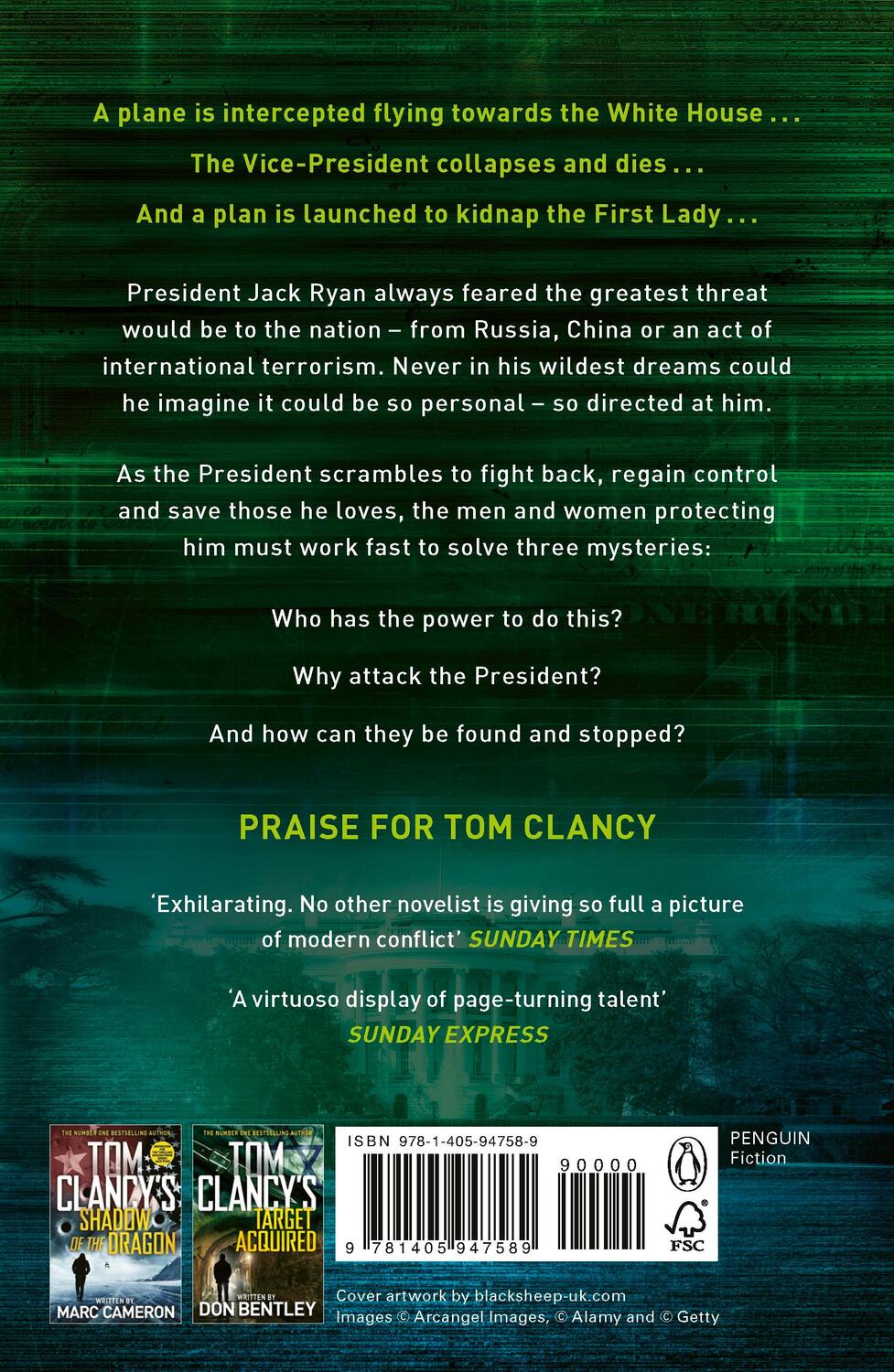 Rückseite: 9781405947589 | Tom Clancy's Chain of Command | Marc Cameron | Taschenbuch | Englisch
