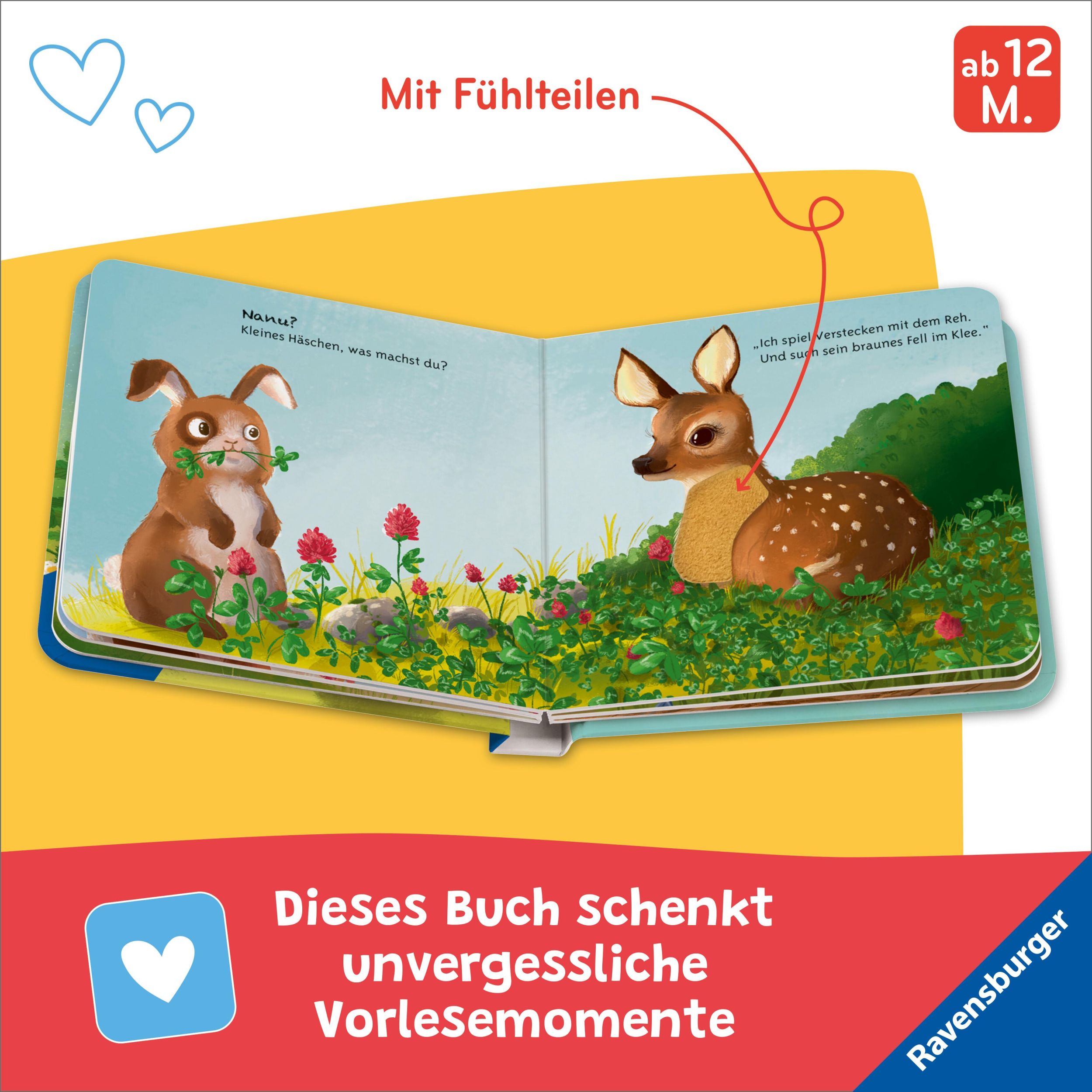 Bild: 9783473420698 | Mein liebstes Vorlese-Fühlbuch - Der kleine Hase | Maria Höck | Buch