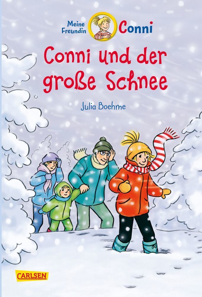 Cover: 9783551558596 | Conni Erzählbände 16: Conni und der große Schnee (farbig illustriert)