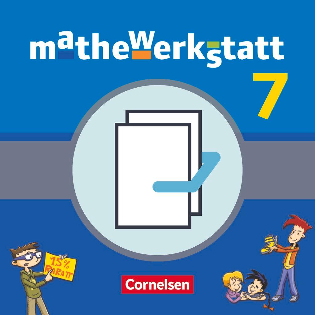 Cover: 9783060400218 | mathewerkstatt 7. Schuljahr. Schülerbuch mit Materialblock....