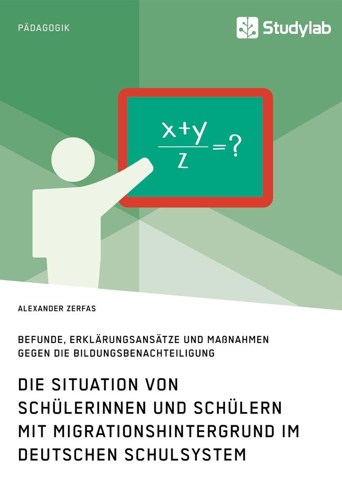 Cover: 9783960951001 | Die Situation von Schülerinnen und Schülern mit...