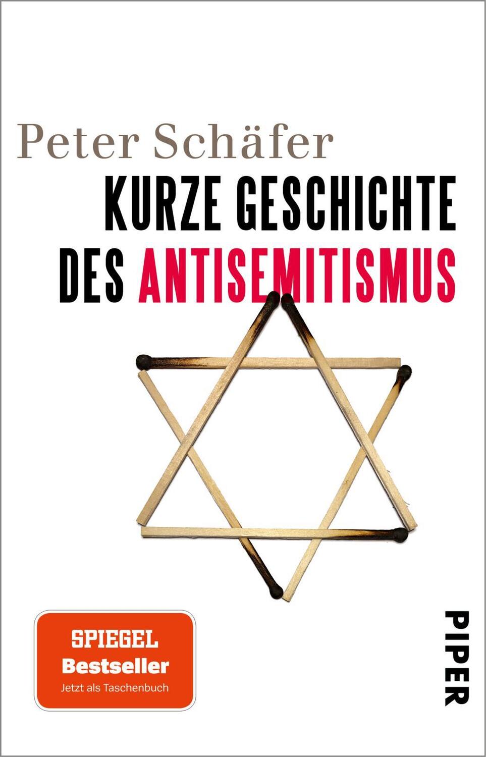 Cover: 9783492311434 | Kurze Geschichte des Antisemitismus | Peter Schäfer | Taschenbuch
