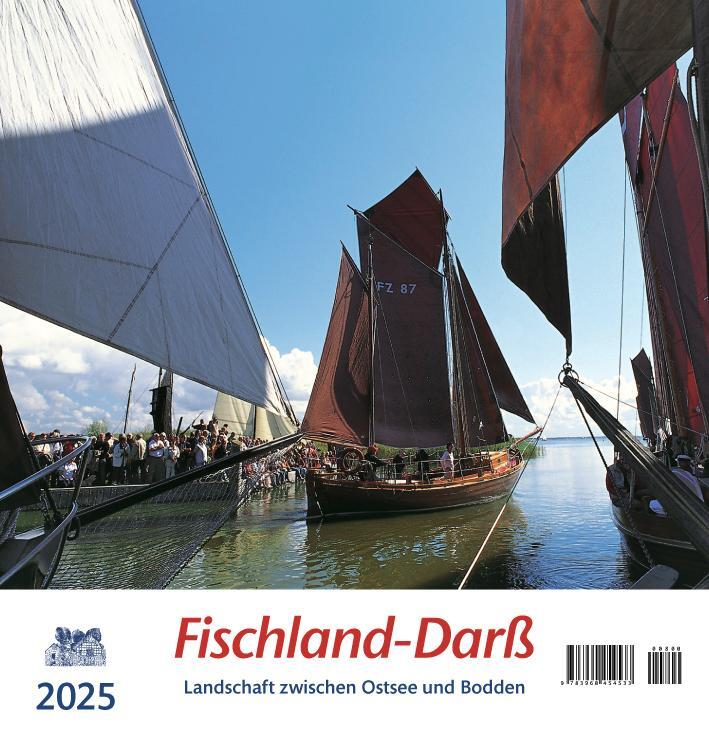 Cover: 9783960454533 | Fischland-Darß 2025 | Landschaft zwischen Ostsee und Bodden | Kalender