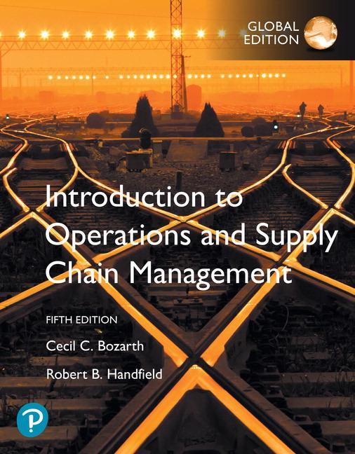 Cover: 9781292291581 | Introduction to Operations and Supply Chain Management, Global Edition