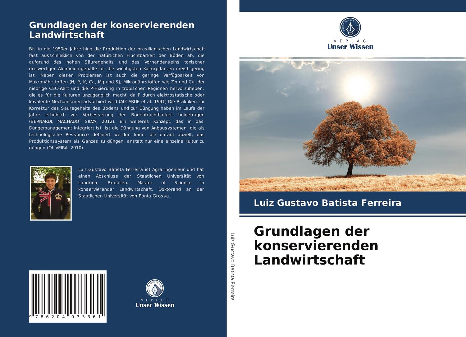 Cover: 9786204073361 | Grundlagen der konservierenden Landwirtschaft | Ferreira | Taschenbuch