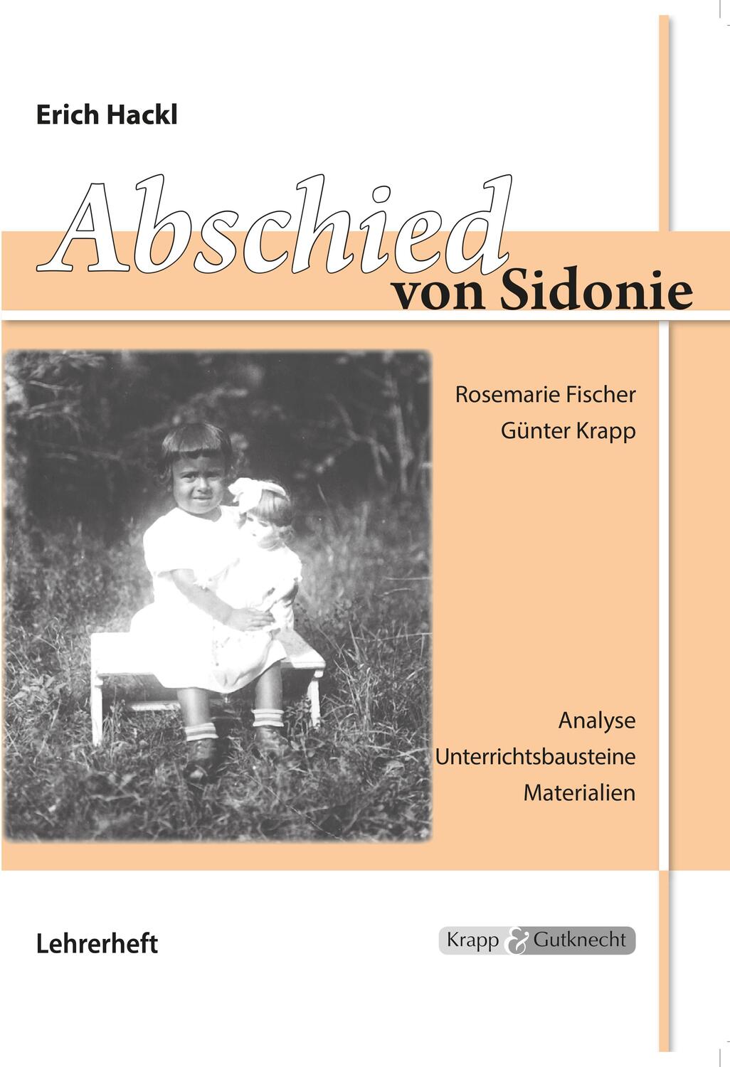 Cover: 9783941206755 | Abschied von Sidonie - Erich Hackl | Erich Hackl (u. a.) | Taschenbuch