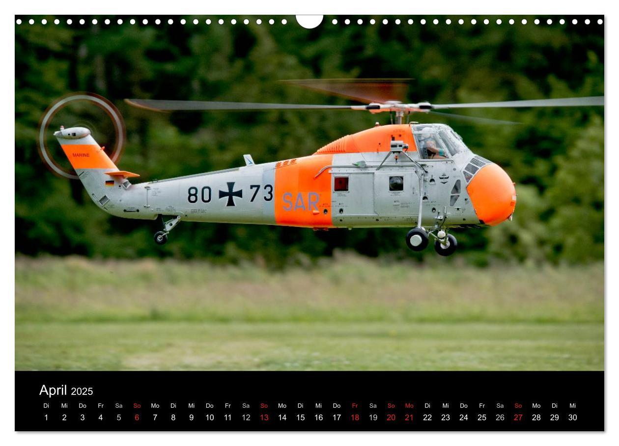 Bild: 9783435702916 | Modellhelis (Wandkalender 2025 DIN A3 quer), CALVENDO Monatskalender