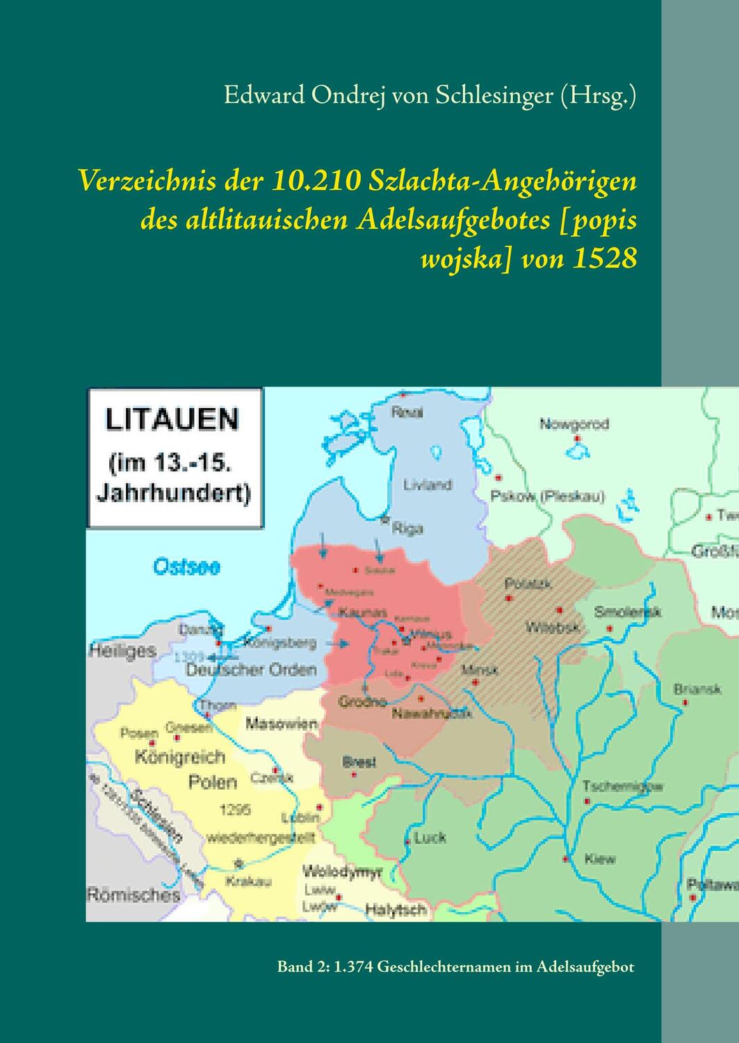Cover: 9783749449064 | Verzeichnis der 10.210 Szlachta-Angehörigen des altlitauischen...