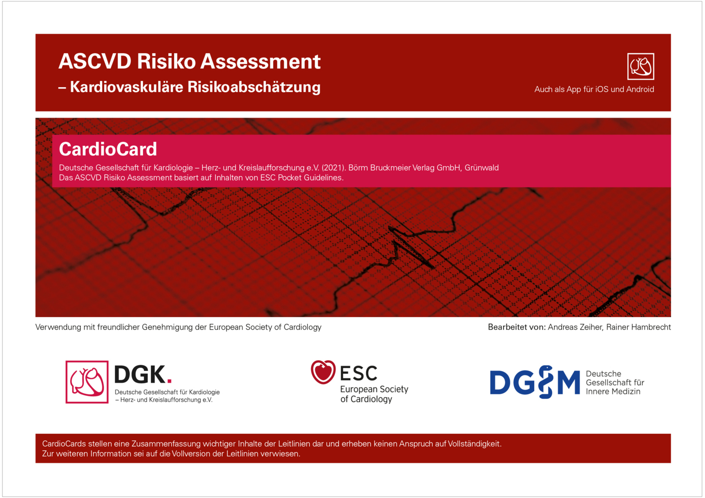 Cover: 9783898626668 | ASCVD Risiko Assessment - Kardiovaskuläre Risikoabschätzung,...