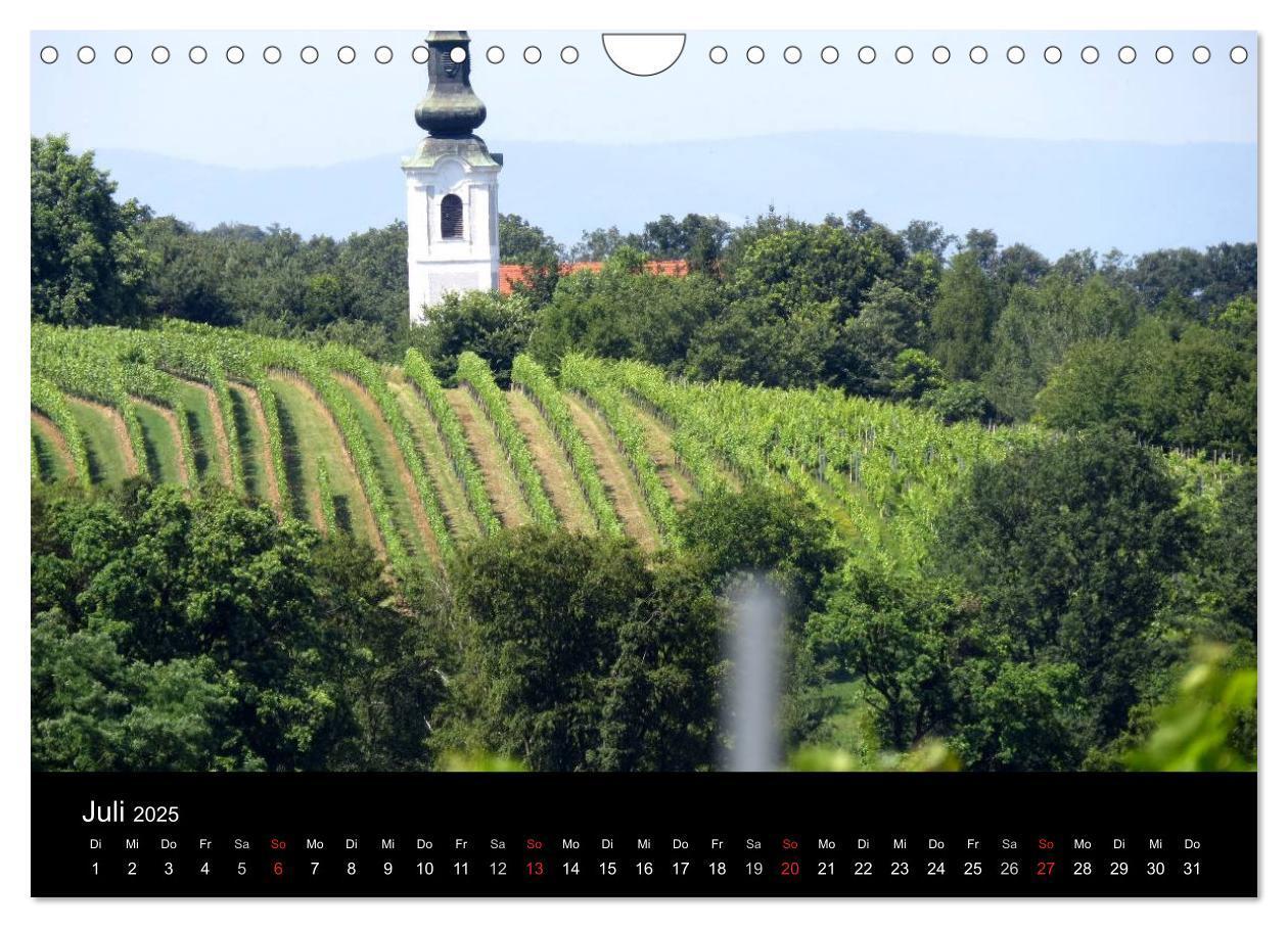 Bild: 9783435758524 | Weinidylle im Südburgenland (Wandkalender 2025 DIN A4 quer),...