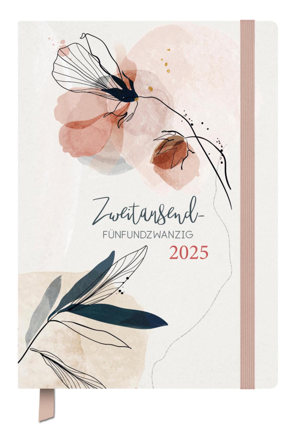 Cover: 9783731882046 | Terminkalender Classic Timer Blütenzauber 2025 | Verlag Korsch | Buch