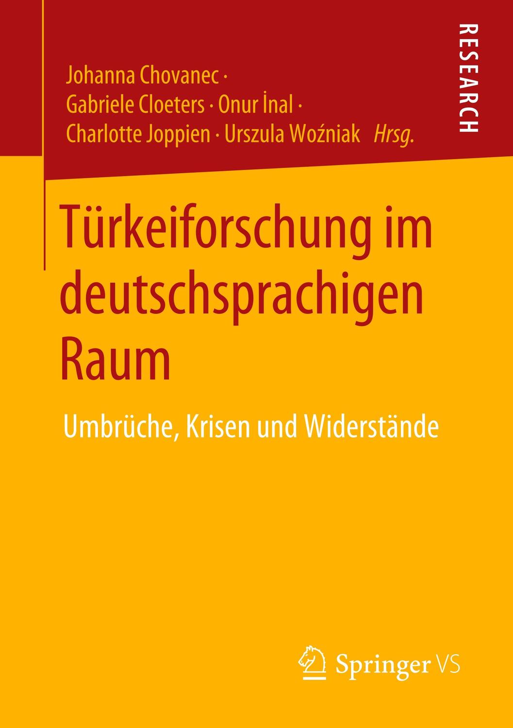 Cover: 9783658287818 | Türkeiforschung im deutschsprachigen Raum | Johanna Chovanec (u. a.)