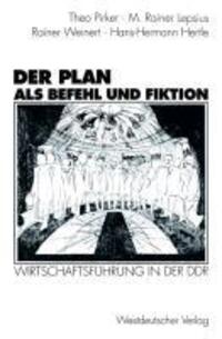 Cover: 9783531126326 | Der Plan als Befehl und Fiktion | Theo Pirker (u. a.) | Taschenbuch