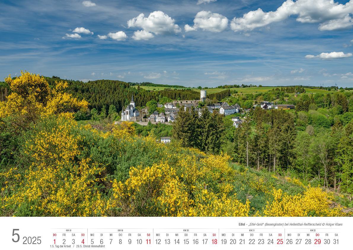 Bild: 9783965352186 | Eifel 2025 Bildkalender A3 Spiralbindung | Holger Klaes | Kalender