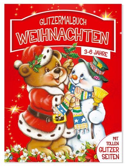 Cover: 9783868485974 | Glitzermalbuch Weihnachten | mit durchgehend glitzernden Innenseiten