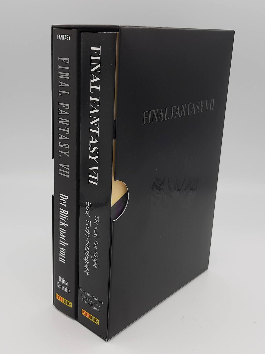 Cover: 9783833242694 | Final Fantasy VII Romanschuber | Kazushige Nijima | Buch | 2 Bücher