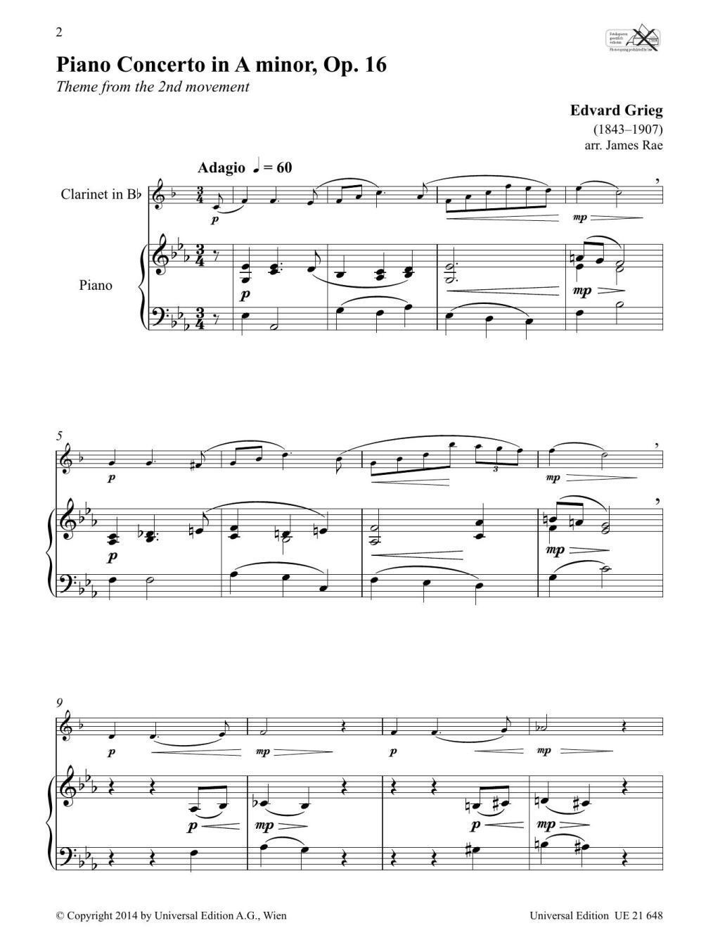 Bild: 9783702472153 | Clarinet Album für Klarinette und Klavier | For Clarinet and Piano