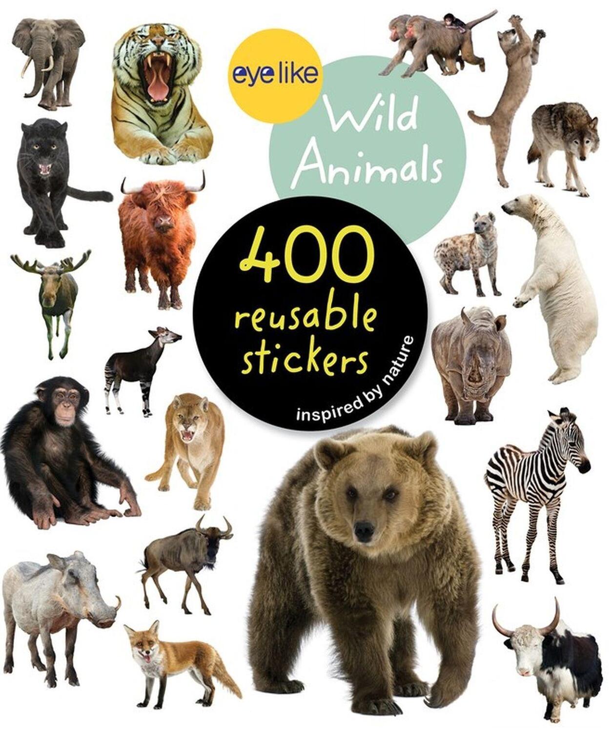 Cover: 9780761179641 | Eyelike Stickers: Wild Animals | Broschüre | Geheftet | Englisch