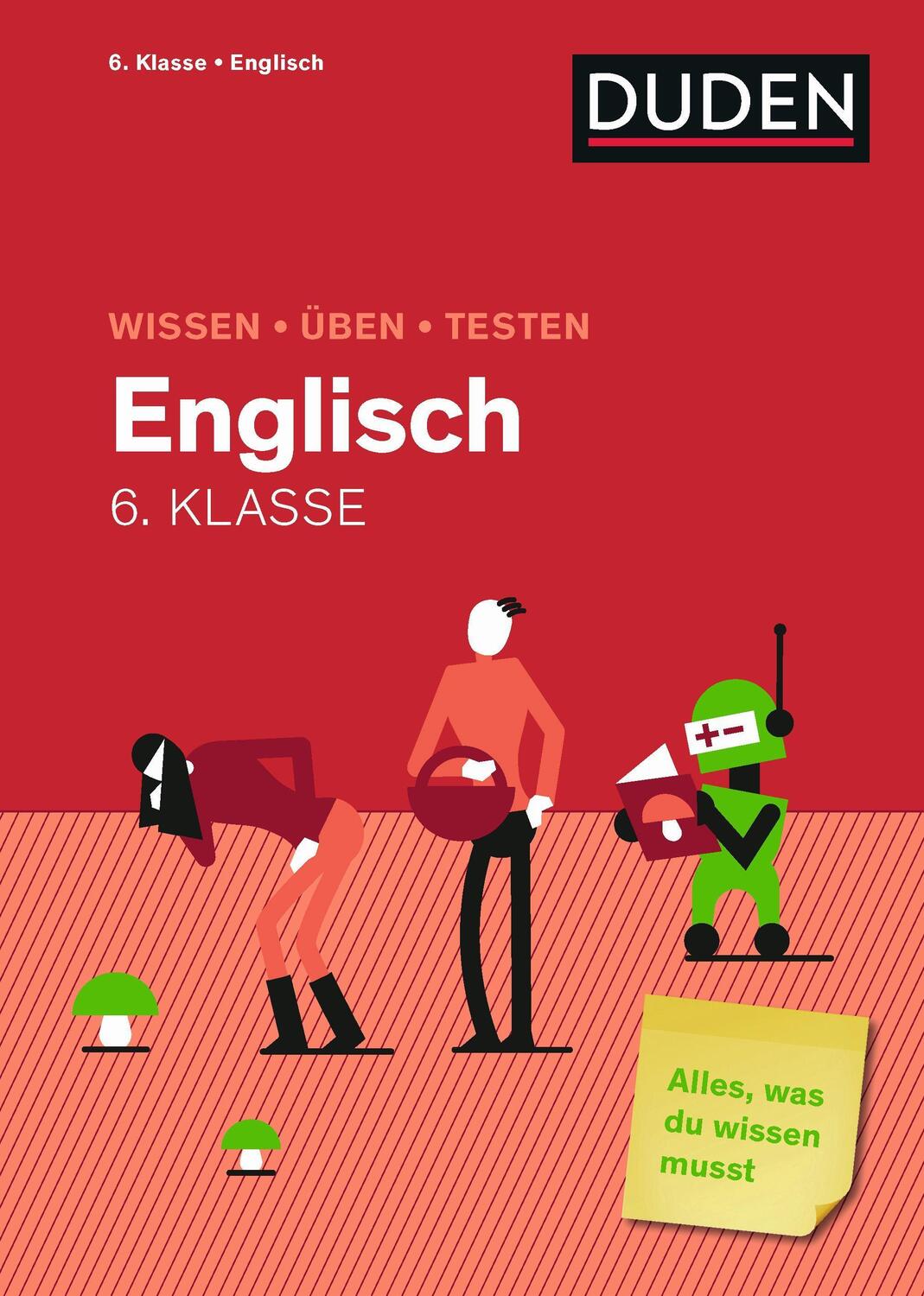 Cover: 9783411721450 | Wissen  Üben  Testen: Englisch 6. Klasse | Taschenbuch | Deutsch