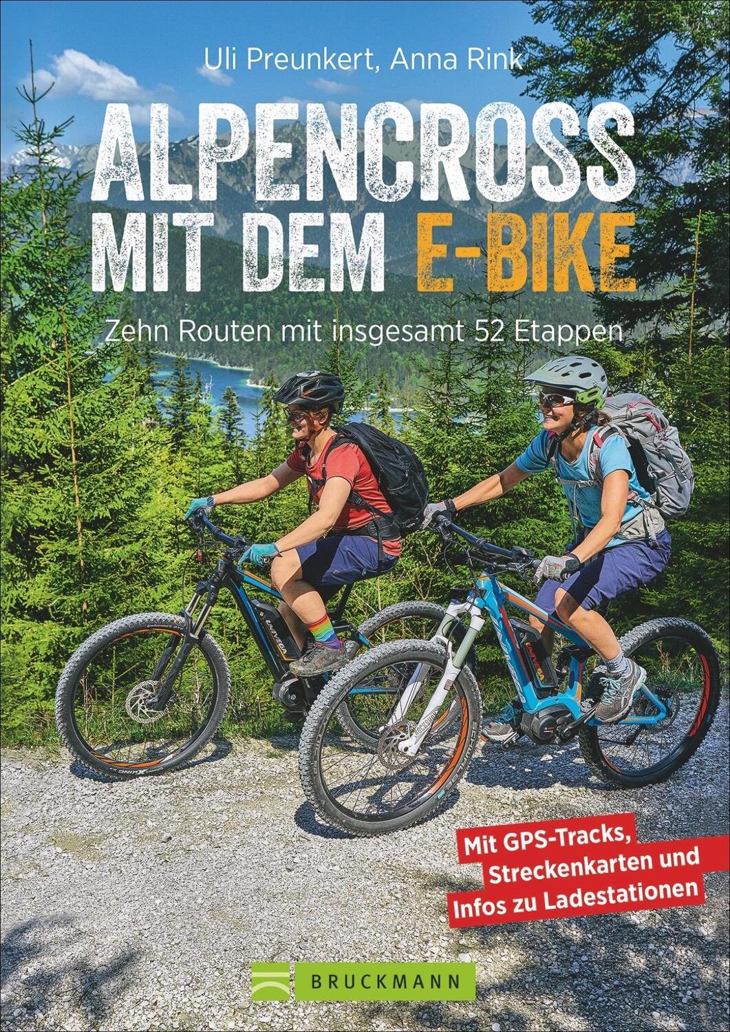Cover: 9783734314872 | Alpencross mit dem E-Bike | Uli Preunkert (u. a.) | Taschenbuch | 2019