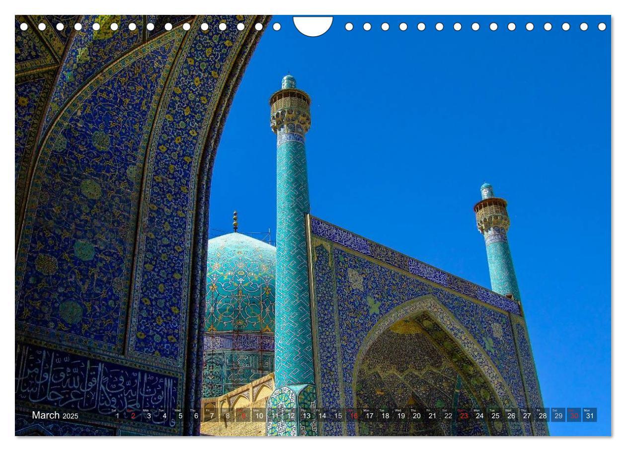 Bild: 9781325963683 | A journey through Iran (Wall Calendar 2025 DIN A4 landscape),...