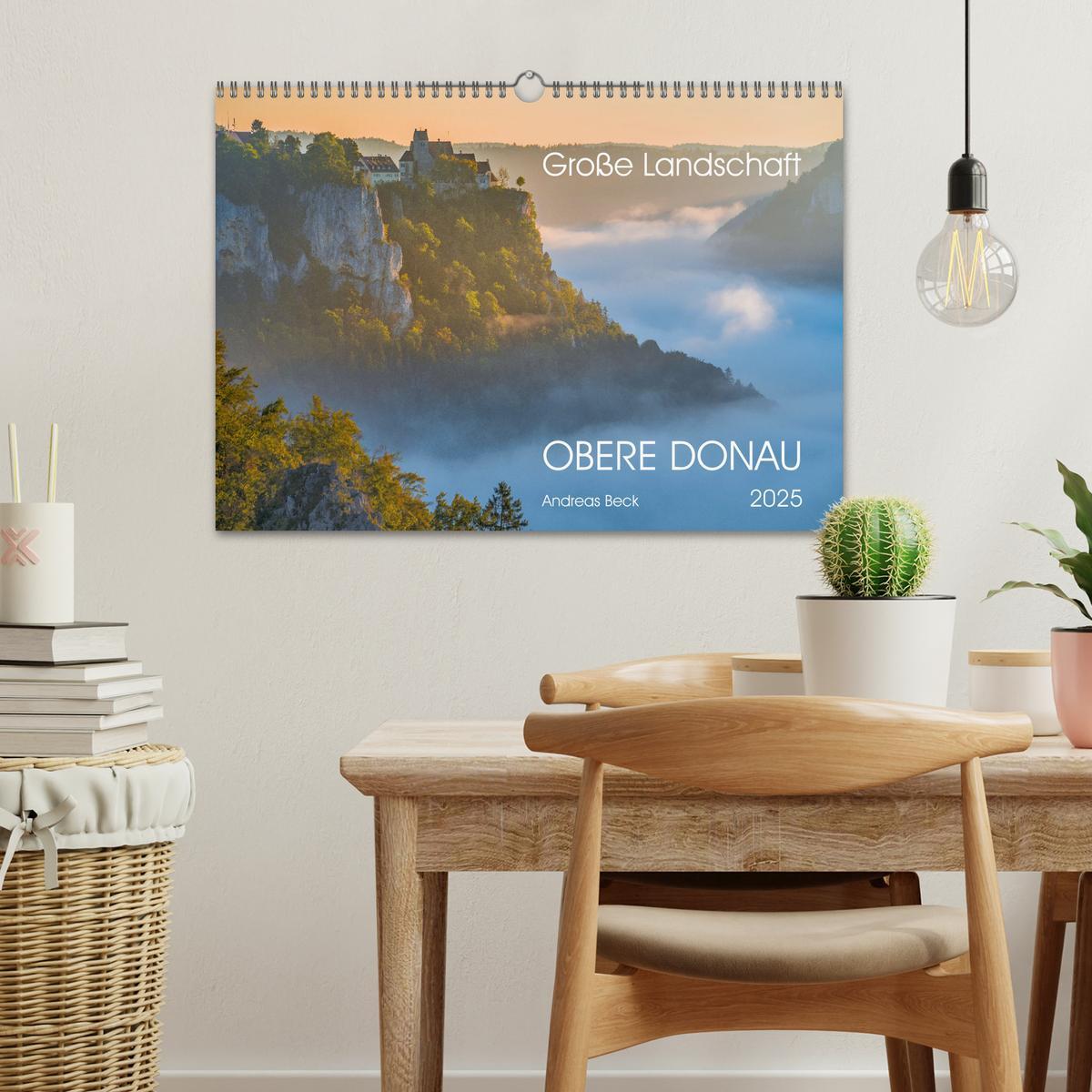 Bild: 9783383895289 | Große Landschaft Obere Donau (Wandkalender 2025 DIN A3 quer),...