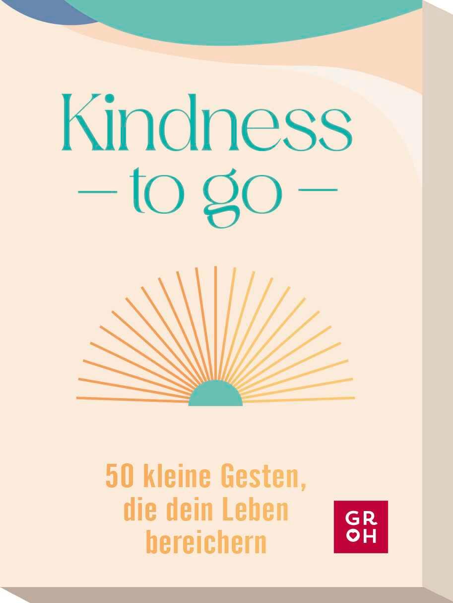 Cover: 4036442012932 | Kindness to go | Groh Verlag | Box | Affirmationskarten to go | 51 S.