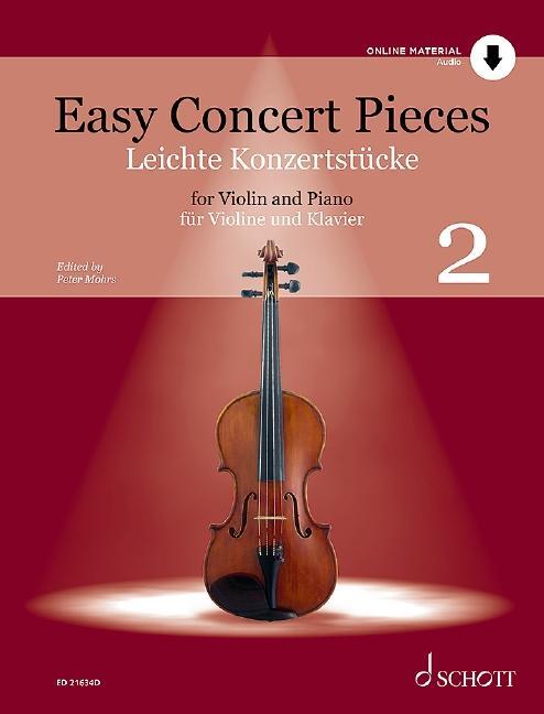Cover: 9783795724474 | Leichte Konzertstücke - Easy Concert Pieces für Violine und Klavier