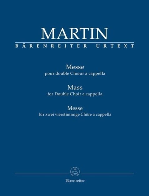 Cover: 9790006543052 | Messe pour double Chur a cappella (Messe für zwei vierstimmige...