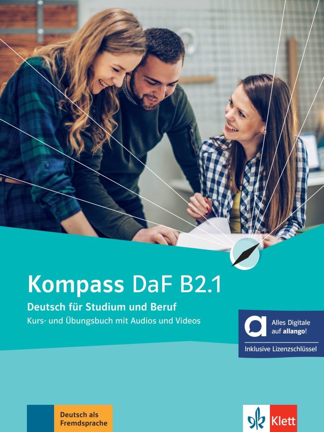 Cover: 9783126700054 | Kompass DaF B2.1 - Hybride Ausgabe allango | Birgit Braun (u. a.)