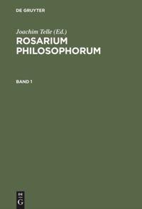 Cover: 9783050038988 | Rosarium philosophorum | Joachim Telle | Buch | 2 Bücher | Deutsch