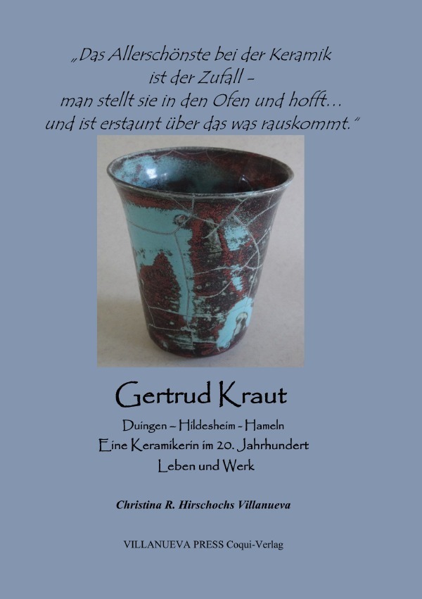 Cover: 9783756543847 | Gertrud Kraut-Eine Keramikerin im 20. Jahrhundert | Leben und Werk. DE
