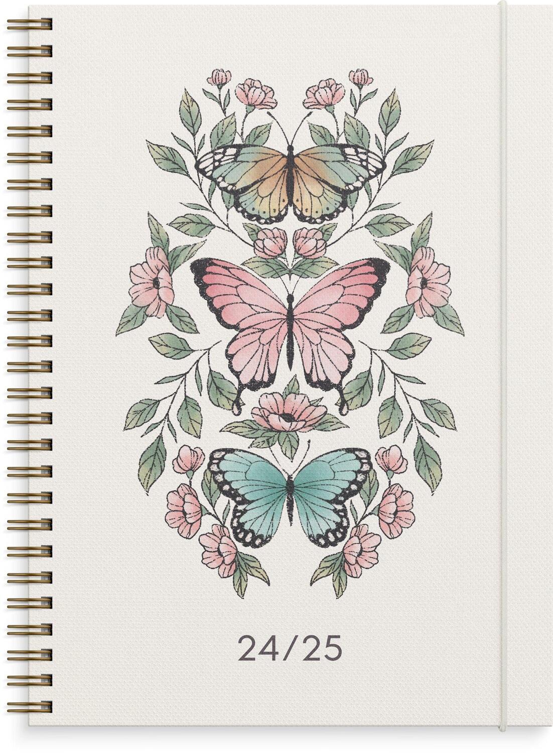 Cover: 7340188003350 | Burde Story A5 Schmetterling Schülerkalender 2024/2025 | Buch | 2025