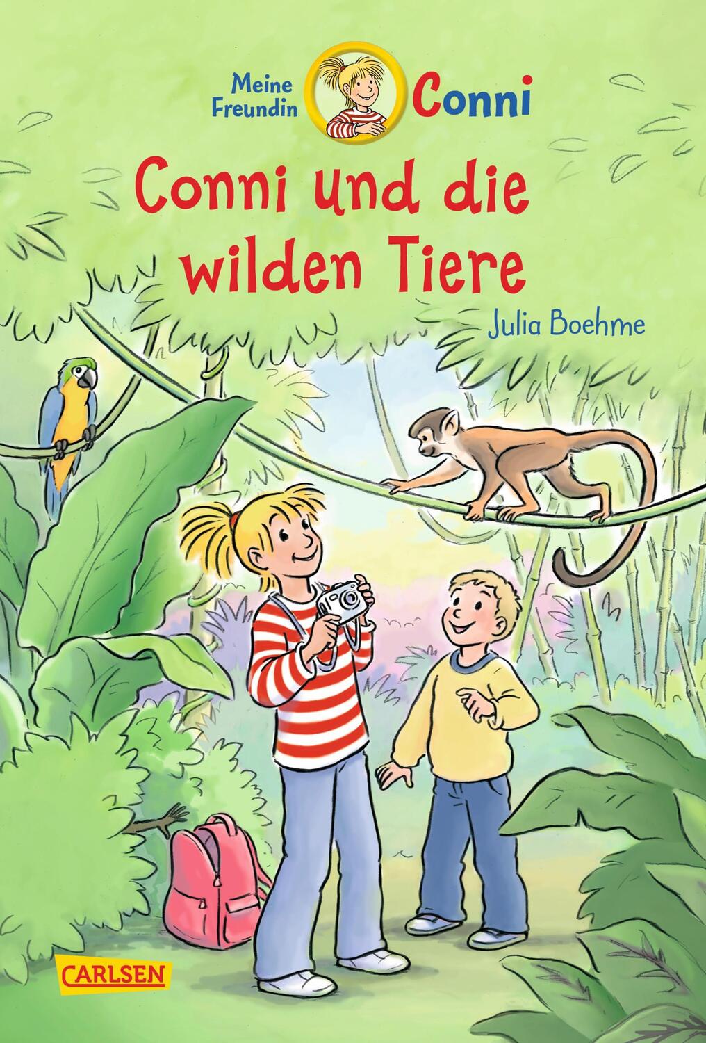 Cover: 9783551558664 | Conni-Erzählbände 23: Conni und die wilden Tiere (farbig illustriert)