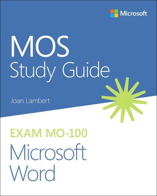 Cover: 9780136628040 | MOS Study Guide for Microsoft Word Exam MO-100 | Joan Lambert | Buch