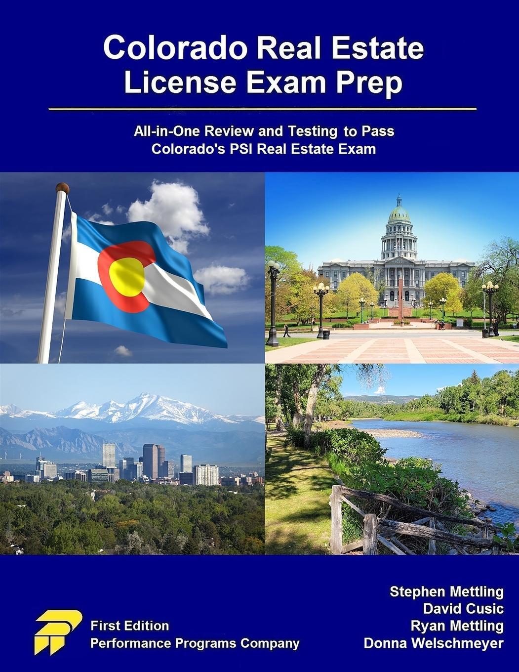 Cover: 9781955919166 | Colorado Real Estate License Exam Prep | Stephen Mettling (u. a.)