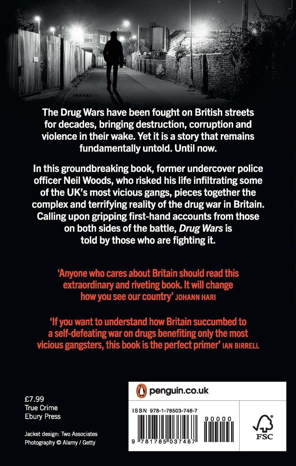 Rückseite: 9781785037467 | Drug Wars | The terrifying inside story of Britain's drug trade | Buch