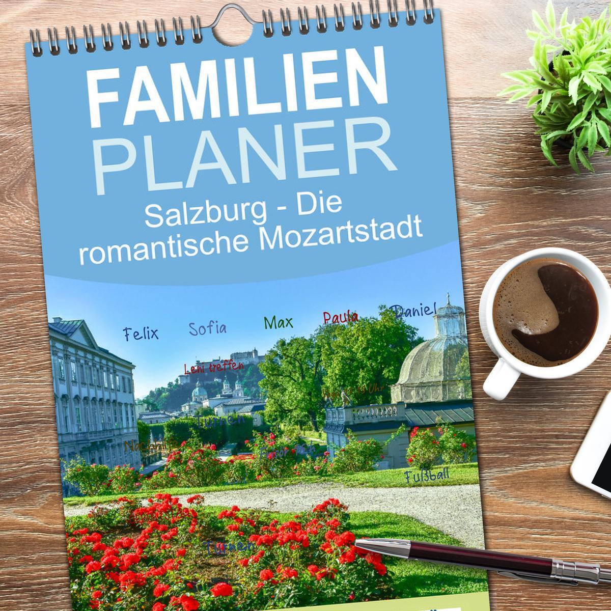 Bild: 9783457096178 | Familienplaner 2025 - Salzburg - Die romantische Mozartstadt mit 5...