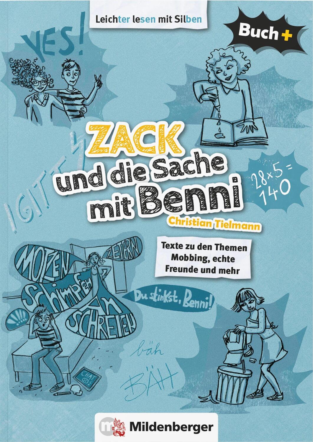 Cover: 9783619054220 | Buch+: Zack und die Sache mit Benni - Schülerbuch | Christian Tielmann