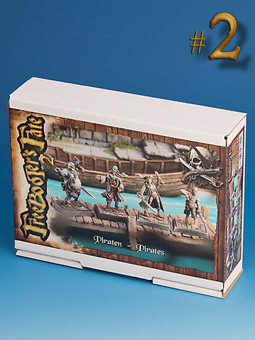 Cover: 4260606237903 | Starterbox Piraten, Resin | deutsch | Freebooter Miniaturen