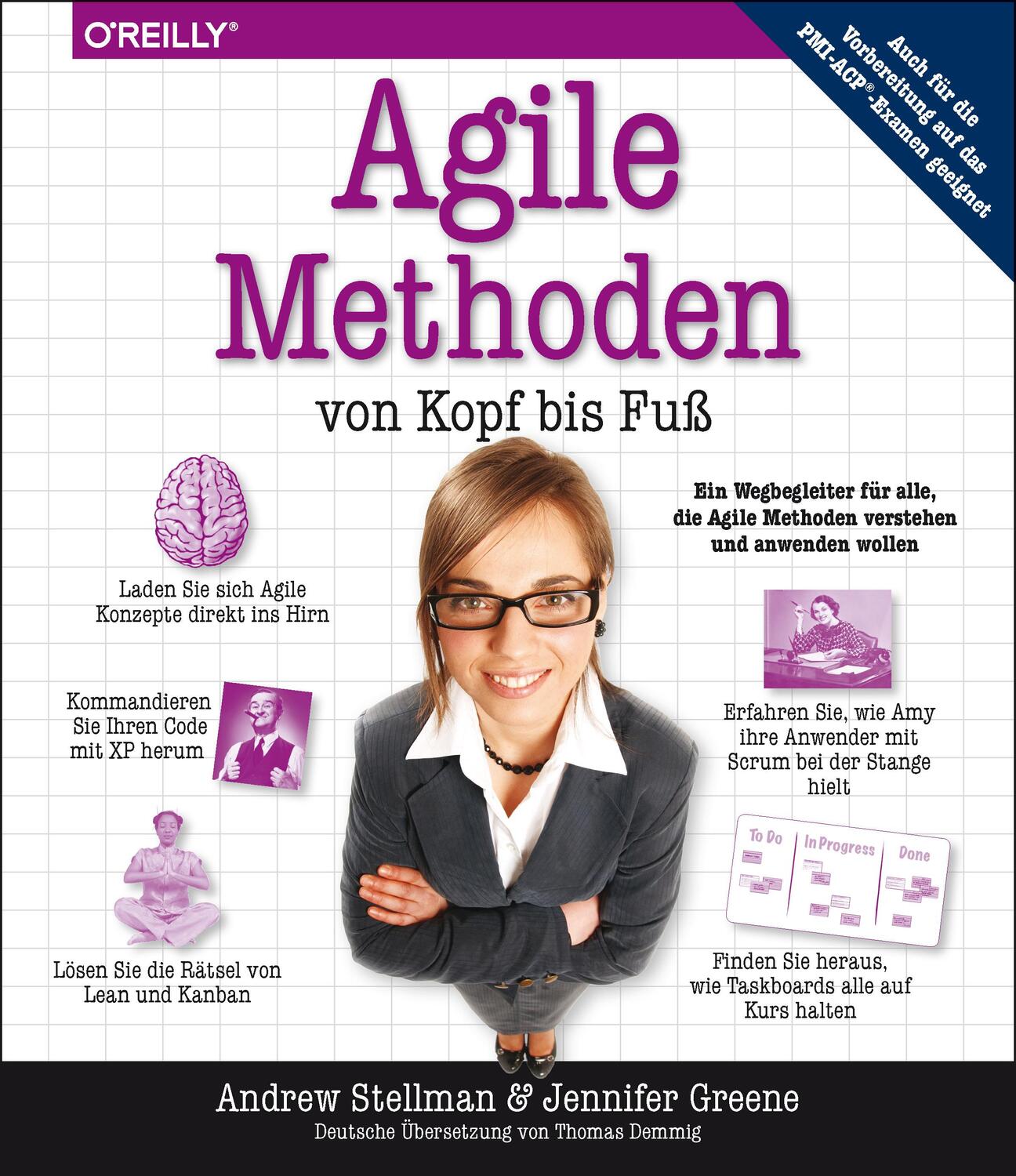 Cover: 9783960090793 | Agile Methoden von Kopf bis Fuß | Andrew Stellman (u. a.) | Buch