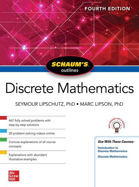 Cover: 9781264258802 | Schaum's Outline of Discrete Mathematics | Marc Lipson (u. a.) | Buch