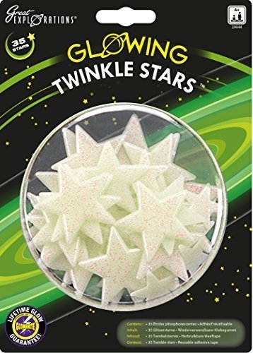 Cover: 40595290448 | Glowing Twinkle Stars | 35 Glitzersterne | 311044 | Deutsch | 2018