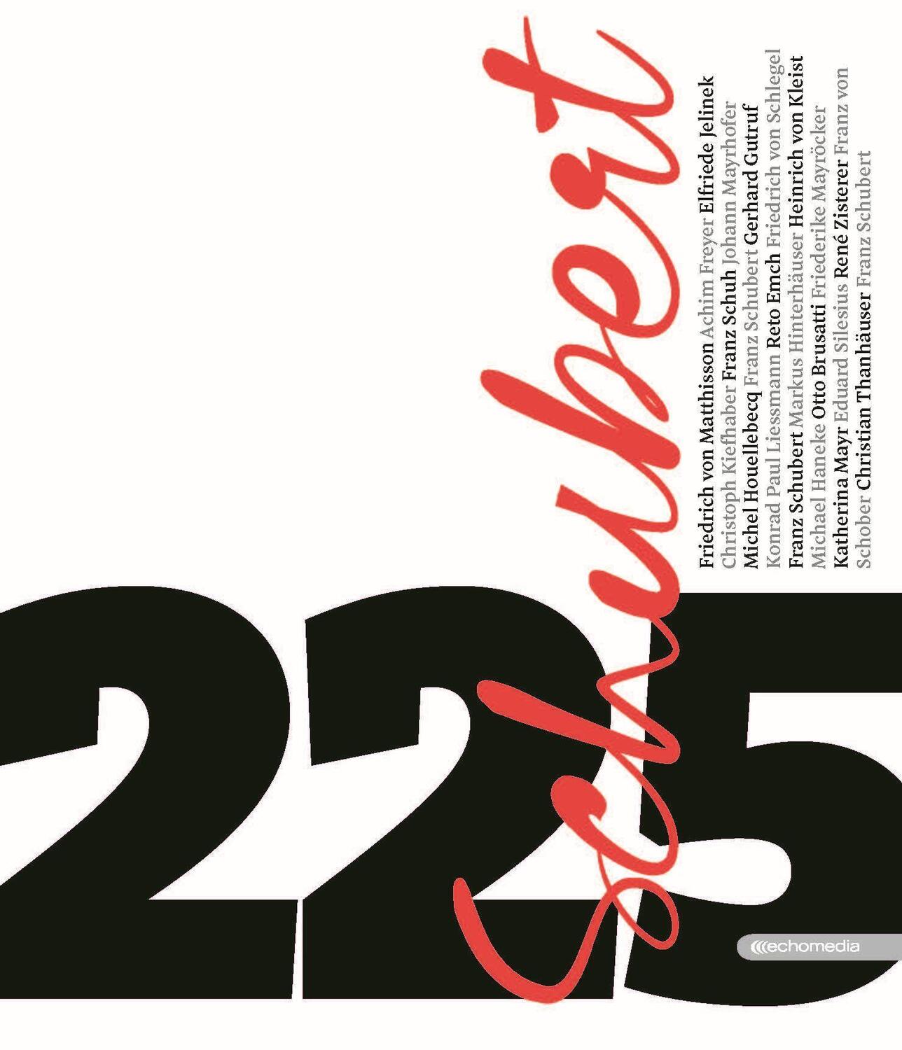 Cover: 9783903989306 | Schubert 225 | Otto Brusatti | Buch | Deutsch | 2022 | echo medienhaus